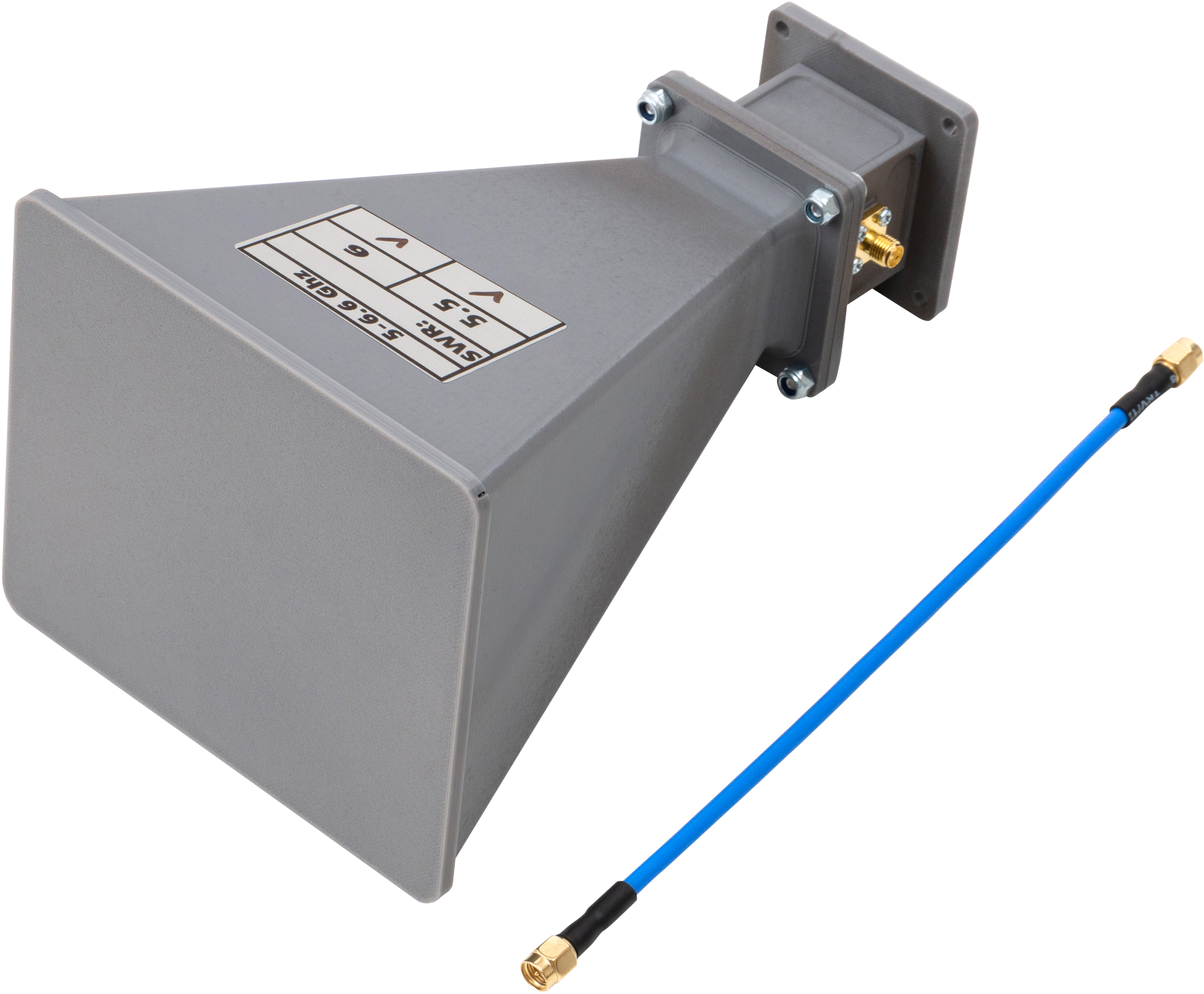 Антена для дрона RavLink Рупор 5.0-6.6 GHz 14 dBi SMA RHCP (RUPOR 5.0-6.6)